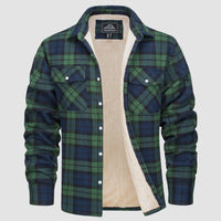 Comfortable Fleece Shirt - Ruben-Green-S-State of Style