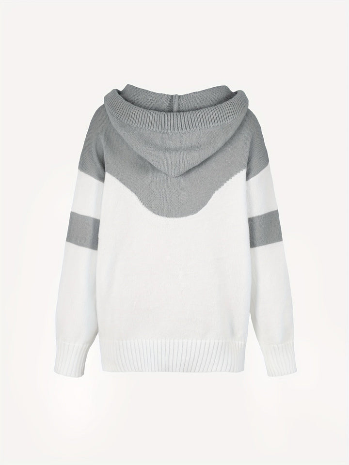 Comfortable Hoodie with Drawstring – Maya-Beige-S-State of Style