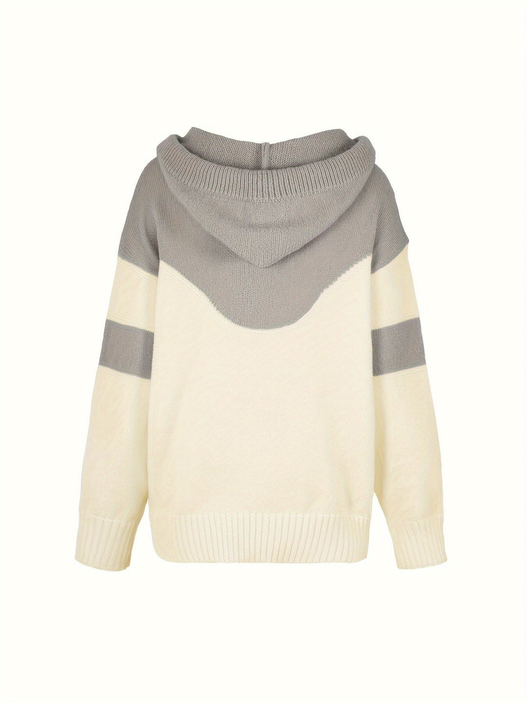 Comfortable Hoodie with Drawstring – Maya-Beige-S-State of Style