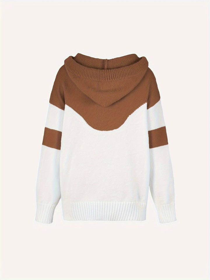 Comfortable Hoodie with Drawstring – Maya-Beige-S-State of Style