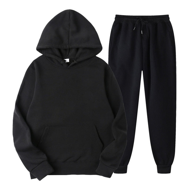 Comfortable Jogging Set For Women | Stylish & Versatile-Black-S-State of Style