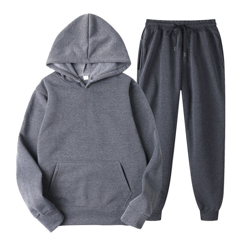 Comfortable Jogging Set For Women | Stylish & Versatile-Dark Grey-S-State of Style