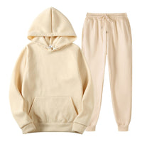 Comfortable Jogging Set For Women | Stylish & Versatile-Khaki-S-State of Style