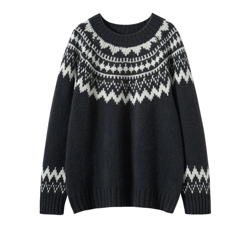 Comfortable Knitted Jumper for Women - Chloe-Beige-S-State of Style
