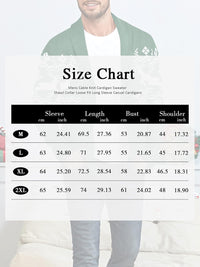 Comfortable Knitted Men's Cardigan - Lucas-Green-M-State of Style