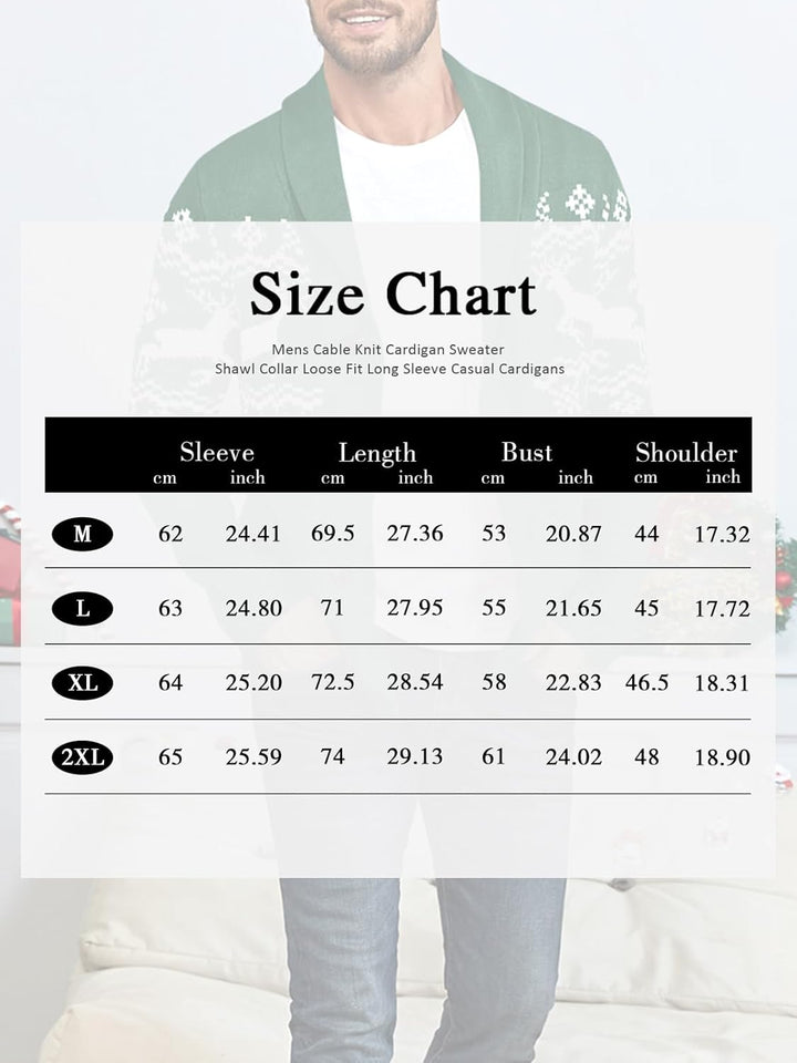 Comfortable Knitted Men's Cardigan - Lucas-Green-M-State of Style