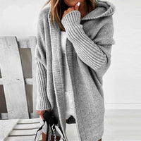 Comfortable Ladies Cardigan - Luna-Grey-S-State of Style