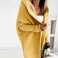 Comfortable Ladies Cardigan - Luna-Yellow-S-State of Style