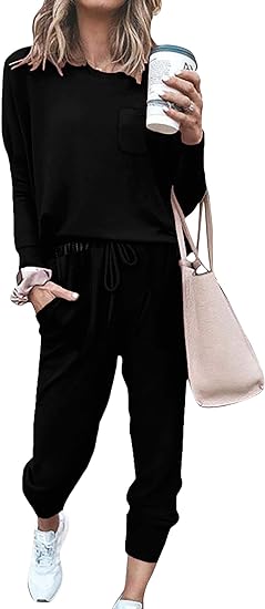 Comfortable Lounge Set – Emma-Black-S-State of Style