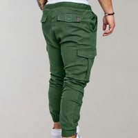 Comfortable Men's Cargo Pants - Elias-Grey-M-State of Style