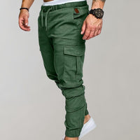 Comfortable Men's Cargo Pants - Elias-Grey-M-State of Style