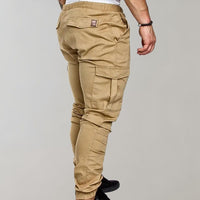 Comfortable Men's Cargo Pants - Elias-Grey-M-State of Style