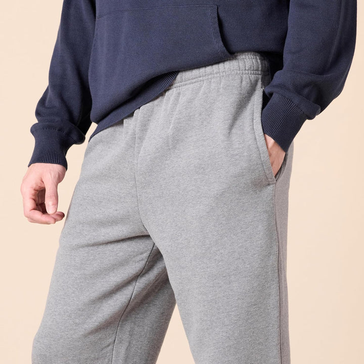 Comfortable Men's Fleece Sweatpants - Luca-Black-S-State of Style