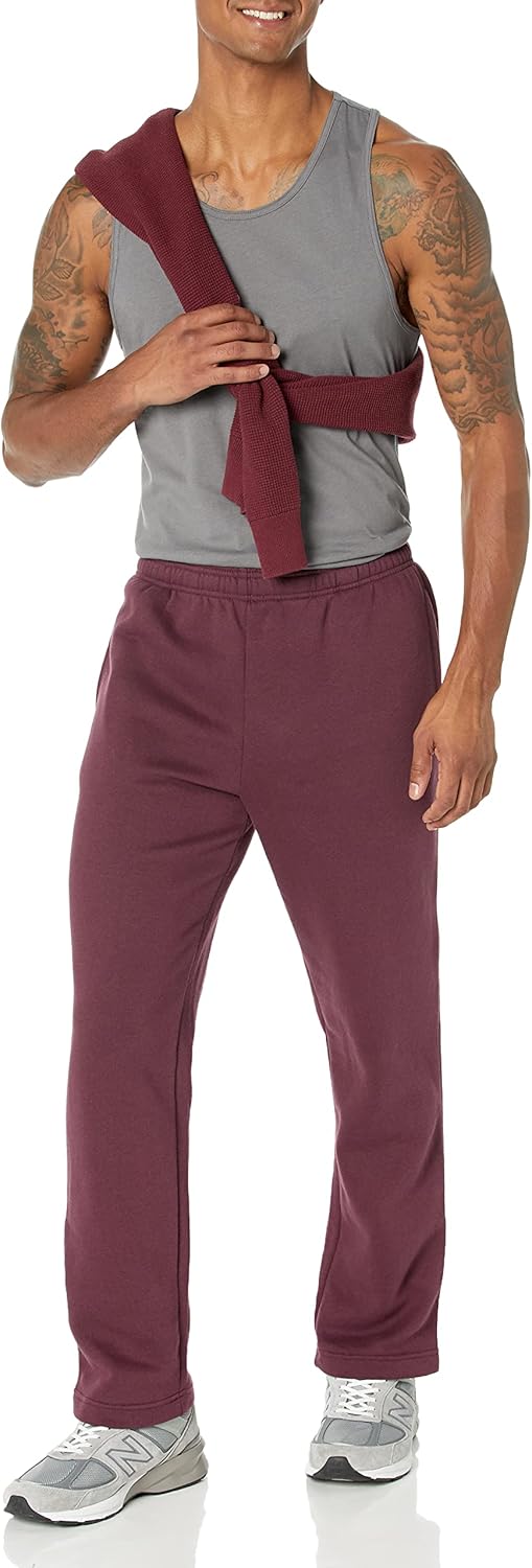 Comfortable Men's Fleece Sweatpants - Luca-Black-S-State of Style