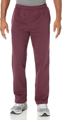 Comfortable Men's Fleece Sweatpants - Luca-Burgundy-S-State of Style