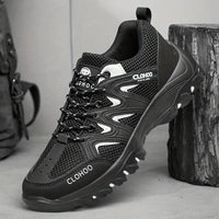 Comfortable Men's Hiking Boots - TrailMaster-Black-6.5-State of Style
