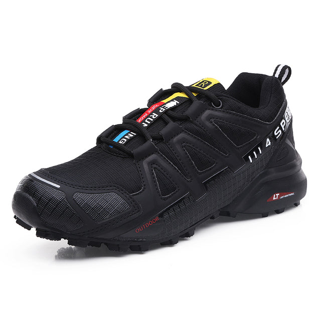 Comfortable Men's Hiking Shoes - RoverTrail-Black-6-State of Style