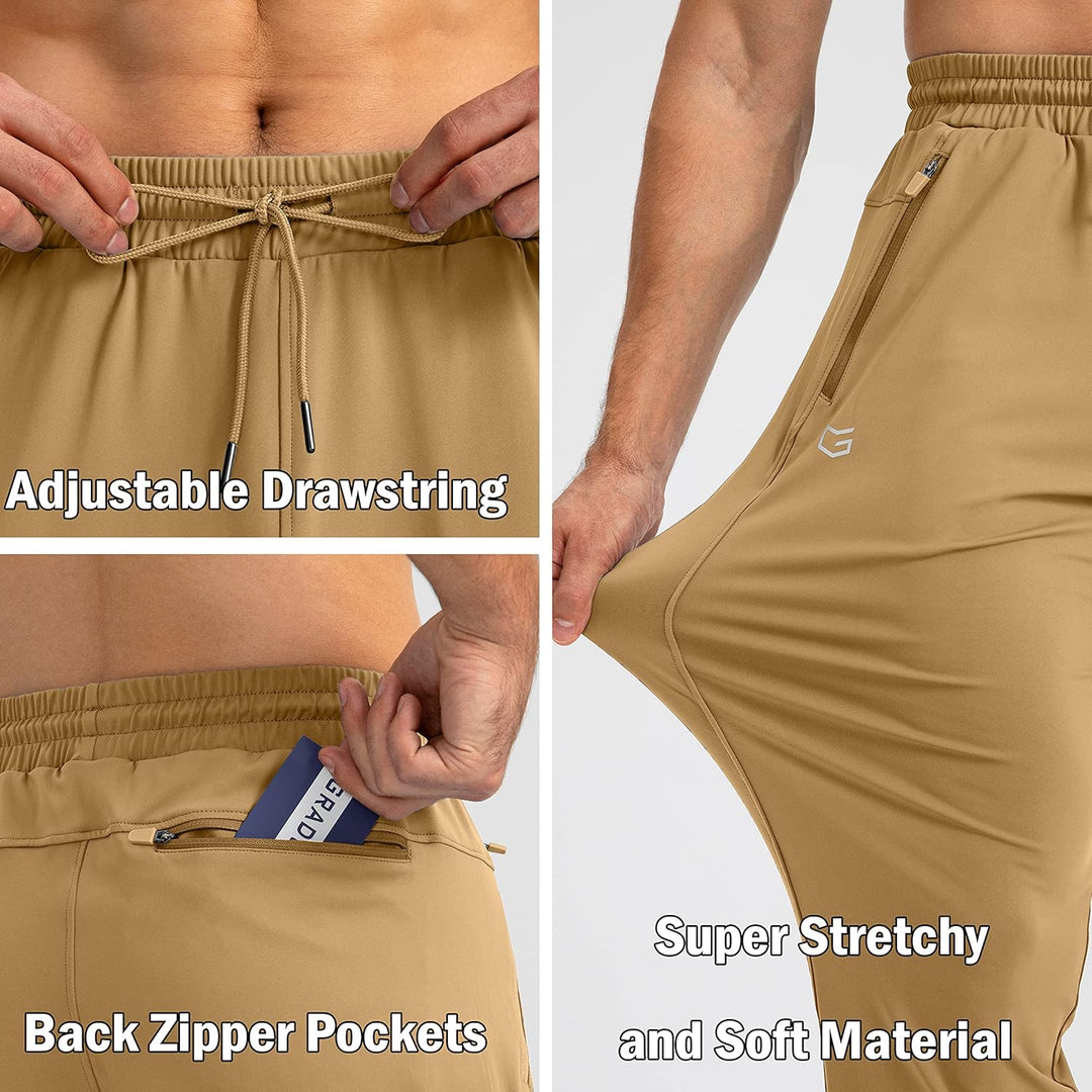 Comfortable Men's Joggers - Noah-Brown-S-State of Style