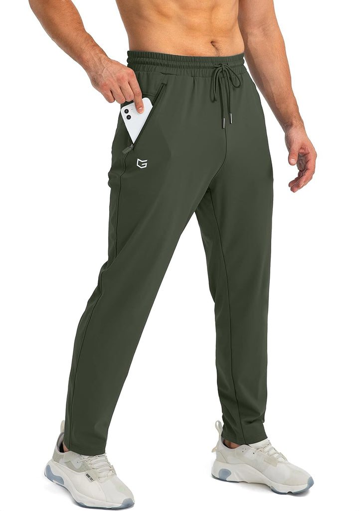 Comfortable Men's Joggers - Noah-Dark Green-S-State of Style