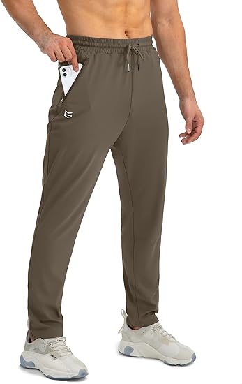 Comfortable Men's Joggers - Noah-Light Brown-S-State of Style