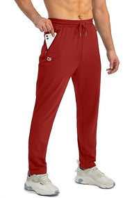 Comfortable Men's Joggers - Noah-Red-S-State of Style