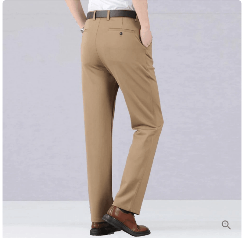 Comfortable Men's Stretch Trousers - Oliver-Blue-29-State of Style
