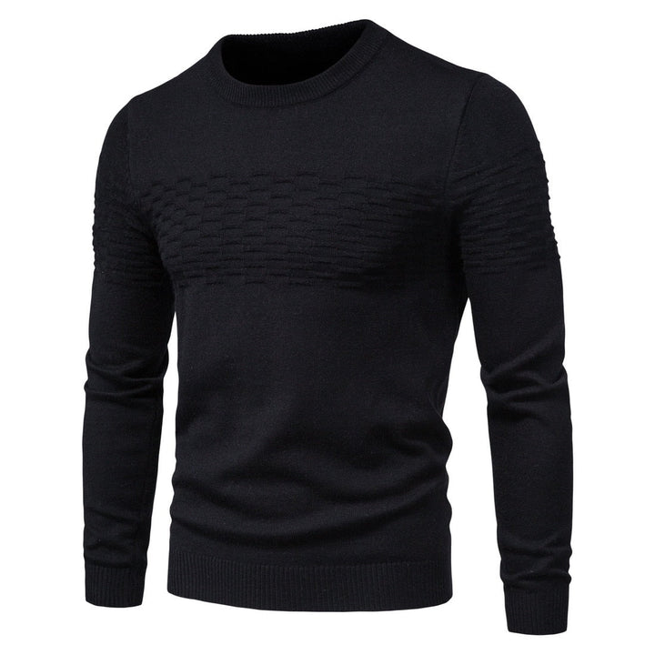 Comfortable Men's Sweater - Lorenzo-Black-M-State of Style