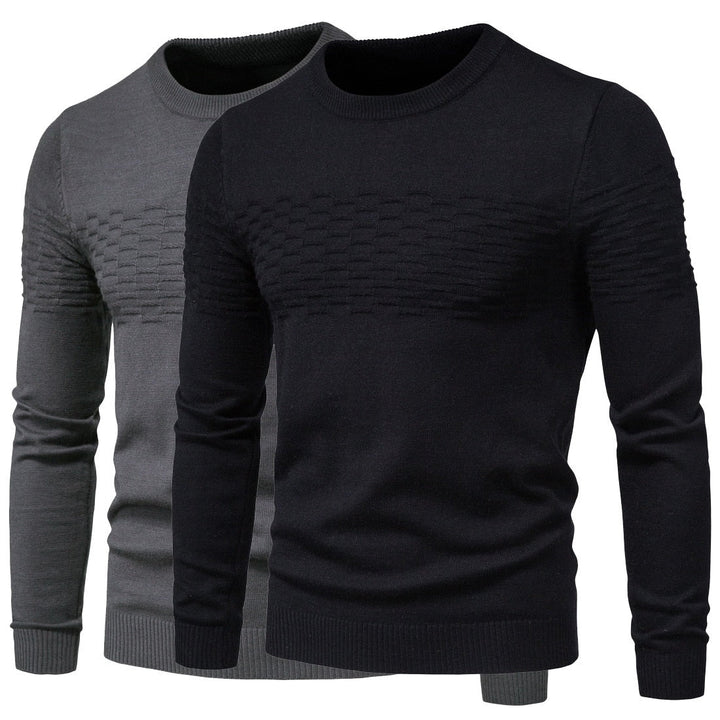 Comfortable Men's Sweater - Lorenzo-Black-M-State of Style