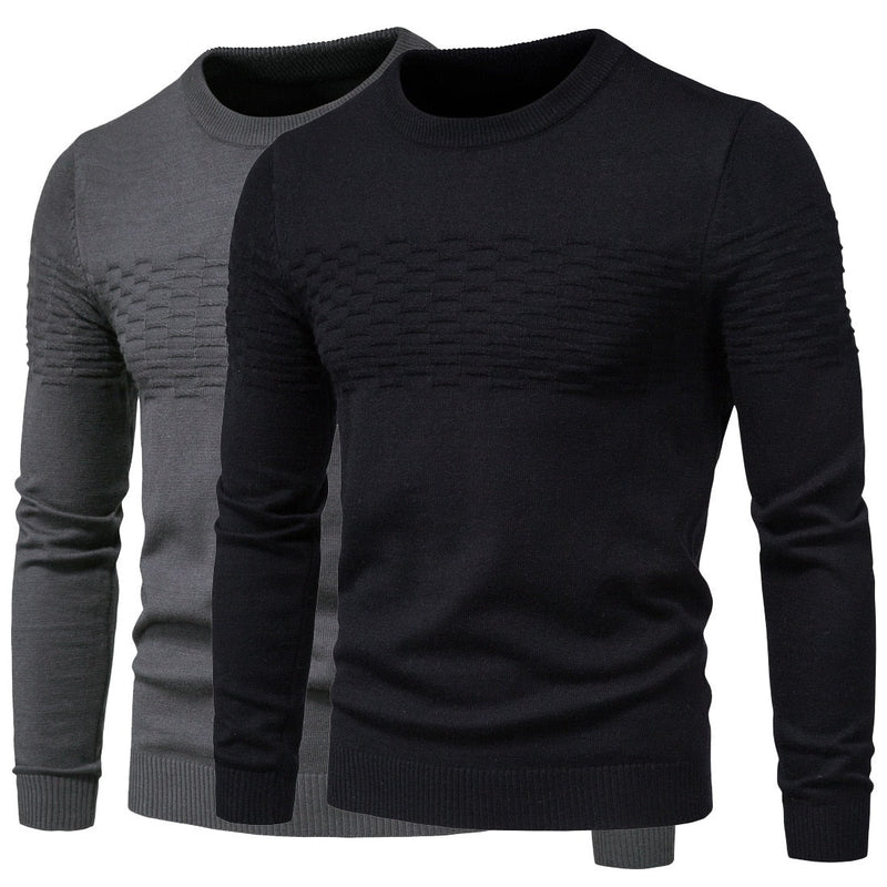 Comfortable Men's Sweater - Lorenzo-Black-M-State of Style