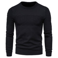 Comfortable Men's Sweater - Lorenzo-Black-M-State of Style