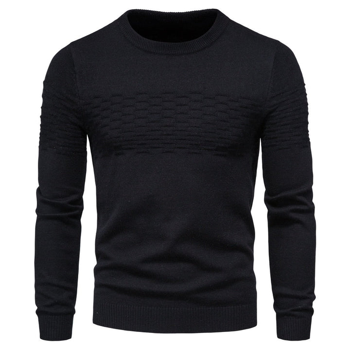 Comfortable Men's Sweater - Lorenzo-Black-M-State of Style