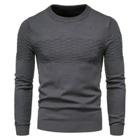 Comfortable Men's Sweater - Lorenzo-Dark Grey-M-State of Style