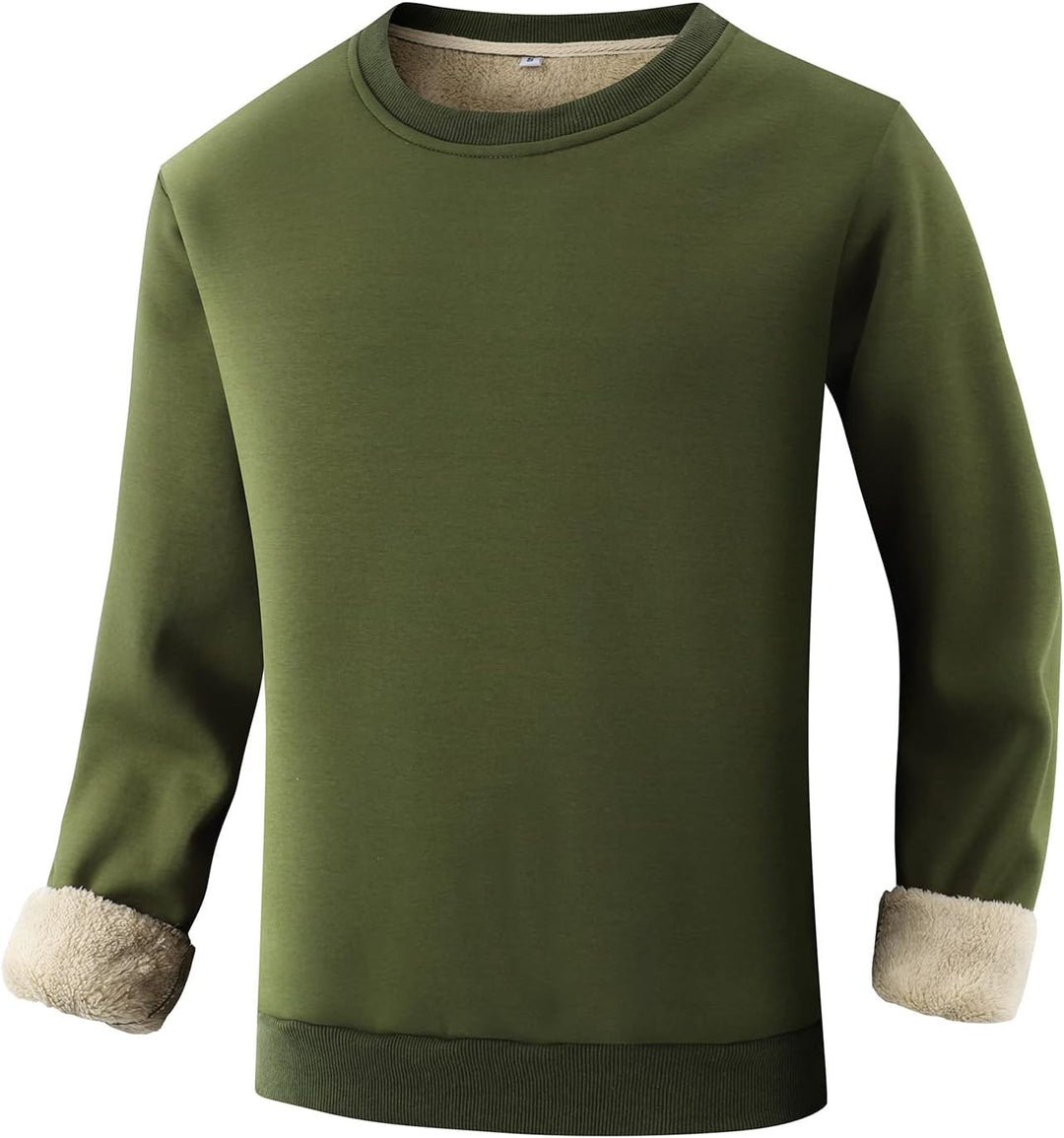 Comfortable Men's Sweatshirt - Finn-Dark Green-S-State of Style