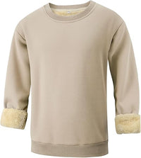 Comfortable Men's Sweatshirt - Finn-Khaki-S-State of Style