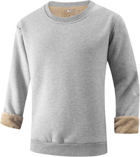 Comfortable Men's Sweatshirt - Finn-Light Grey-S-State of Style
