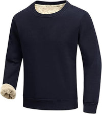 Comfortable Men's Sweatshirt - Finn-Navy Blue-S-State of Style