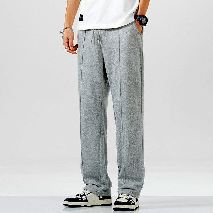 Comfortable Men's Track Pants - Liam-Khaki-L-State of Style