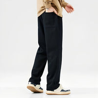 Comfortable Men's Track Pants - Liam-Khaki-L-State of Style