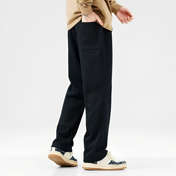 Comfortable Men's Track Pants - Liam-Khaki-L-State of Style