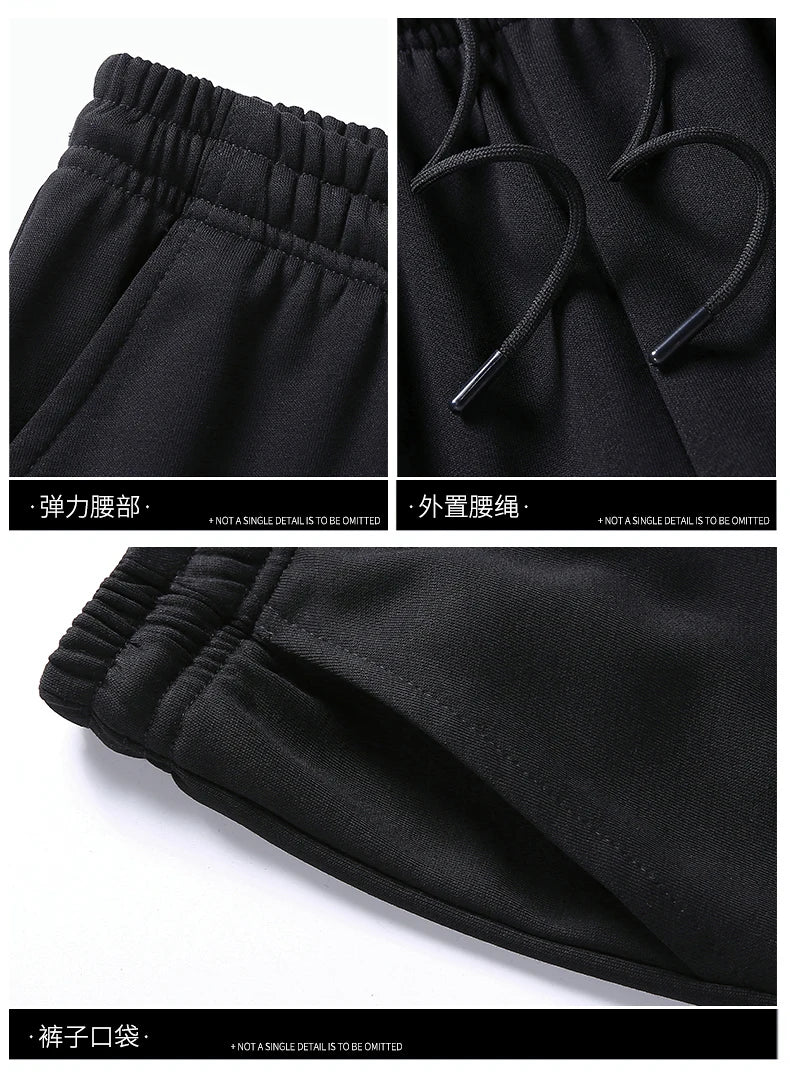 Comfortable Men's Tracksuit - Hunter-Black-S-State of Style