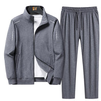 Comfortable Men's Tracksuit - Hunter-Grey-S-State of Style