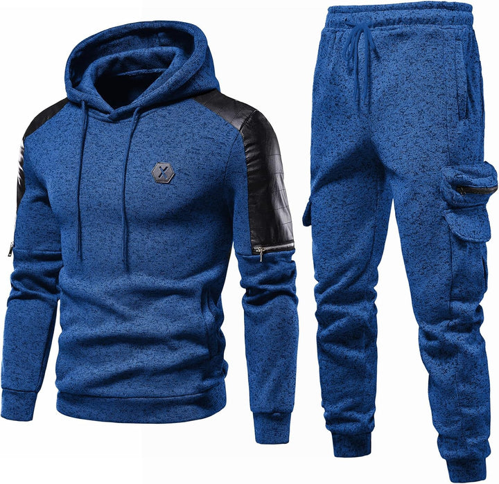 Comfortable Men's Tracksuit with Hoodie - Jason-Beige-S-State of Style