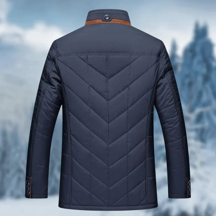 Comfortable Men’s Winter Jacket - Victor-Blue-S-State of Style
