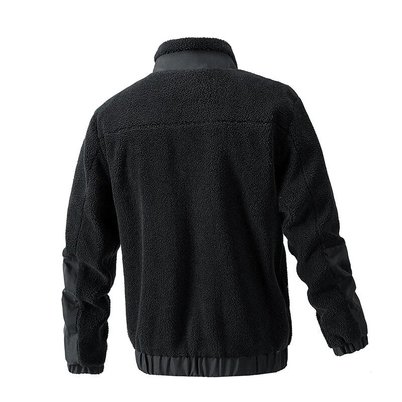 Comfortable Men's Wool Coat - Thomas-Khaki-M-State of Style