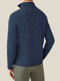 Comfortable Men's Zip-up Jumper - Lucas-Green-S-State of Style