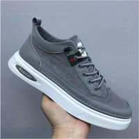 Comfortable Orthopaedic Men's Shoes - Jasper-Grey-6-State of Style