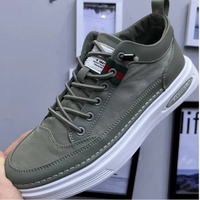 Comfortable Orthopaedic Men's Shoes - Jasper-Grey-6-State of Style