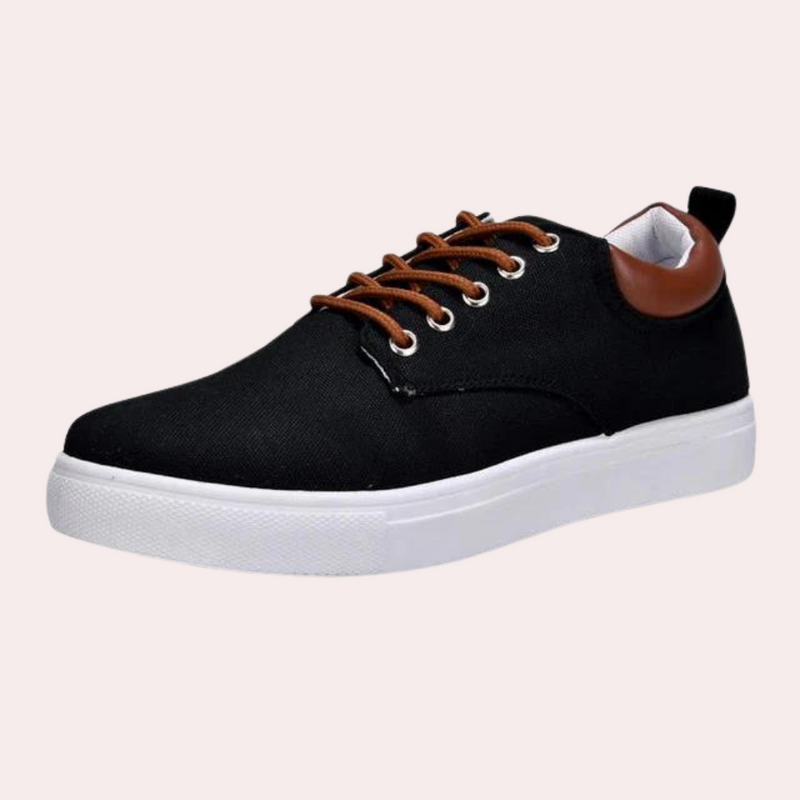 Comfortable orthopaedic men's shoes with support function for everyday use – Leon-Blue-6-State of Style