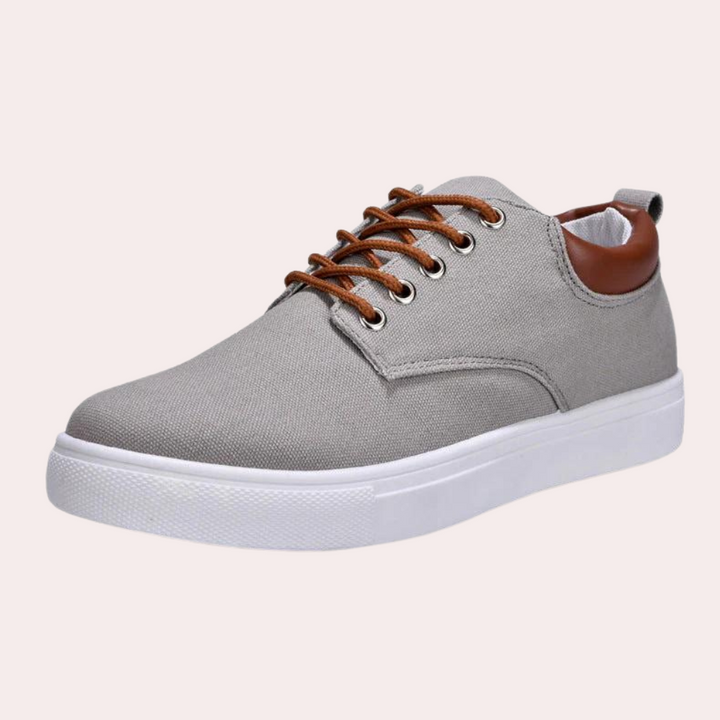 Comfortable orthopaedic men's shoes with support function for everyday use – Leon-Blue-6-State of Style
