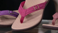 Comfortable orthopedic toe sandals for women - OrthoSummer-Pink-3-State of Style